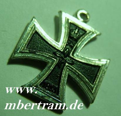 MINIATUR f. Frackkettchen EK 2. 1914, 16MM, Ausführung