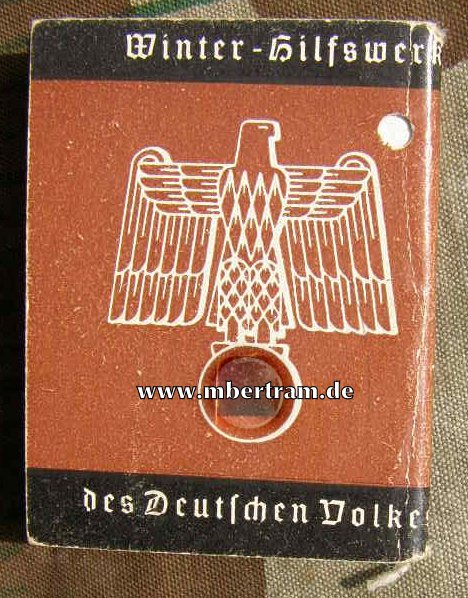 WHW Heftchen: "Der Führer macht Geschichte" 1938"