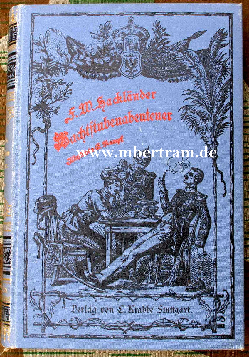Hackländer: 3 Bücher um 1870/ 1890