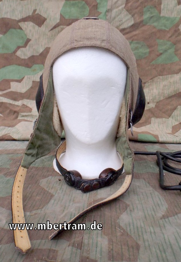 Luftwaffe Sommer Fliegerfunkkopfhaube (LKp S 101)