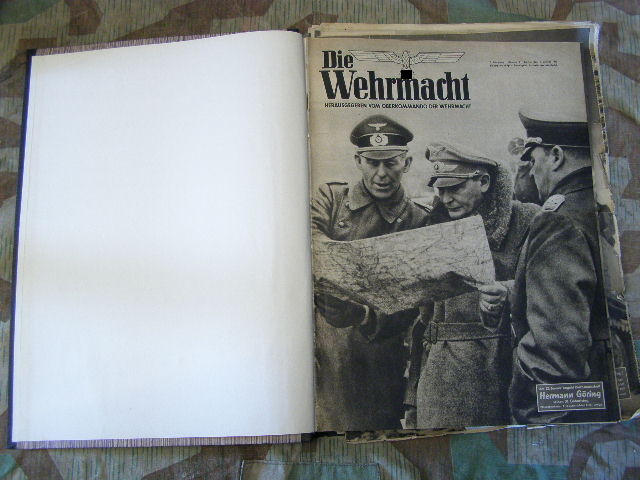 42 Stück ,Die Wehrmacht, Jahrgang 1943 und 1944 Original Ausgaben