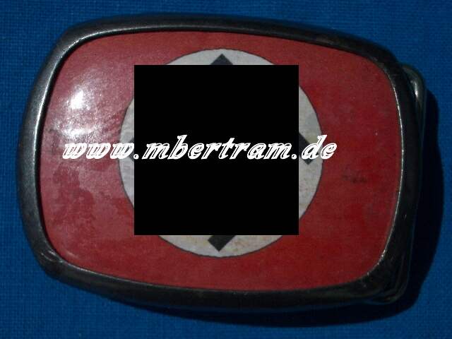 NSDAP Sympathisanten Gürtelschliesse, E.Laule, DRGM