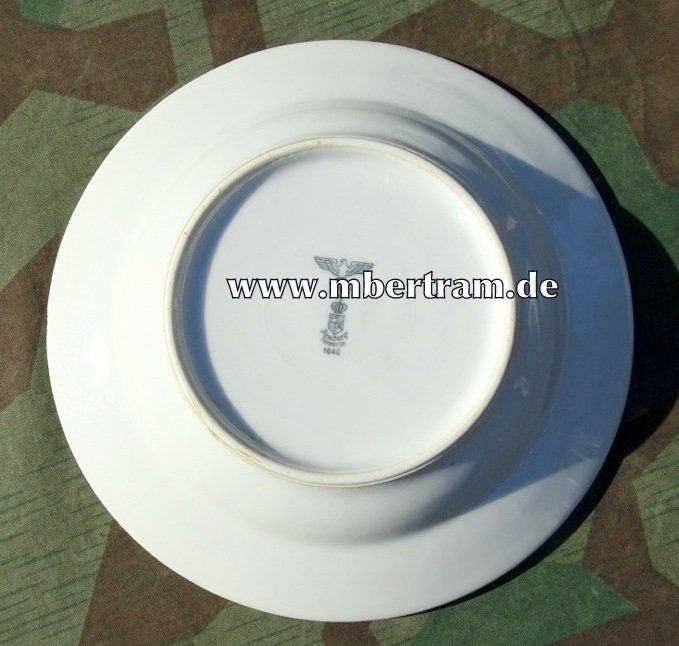 Wehrmacht Suppenteller, Adler, Arzberg Bavaria, 1942