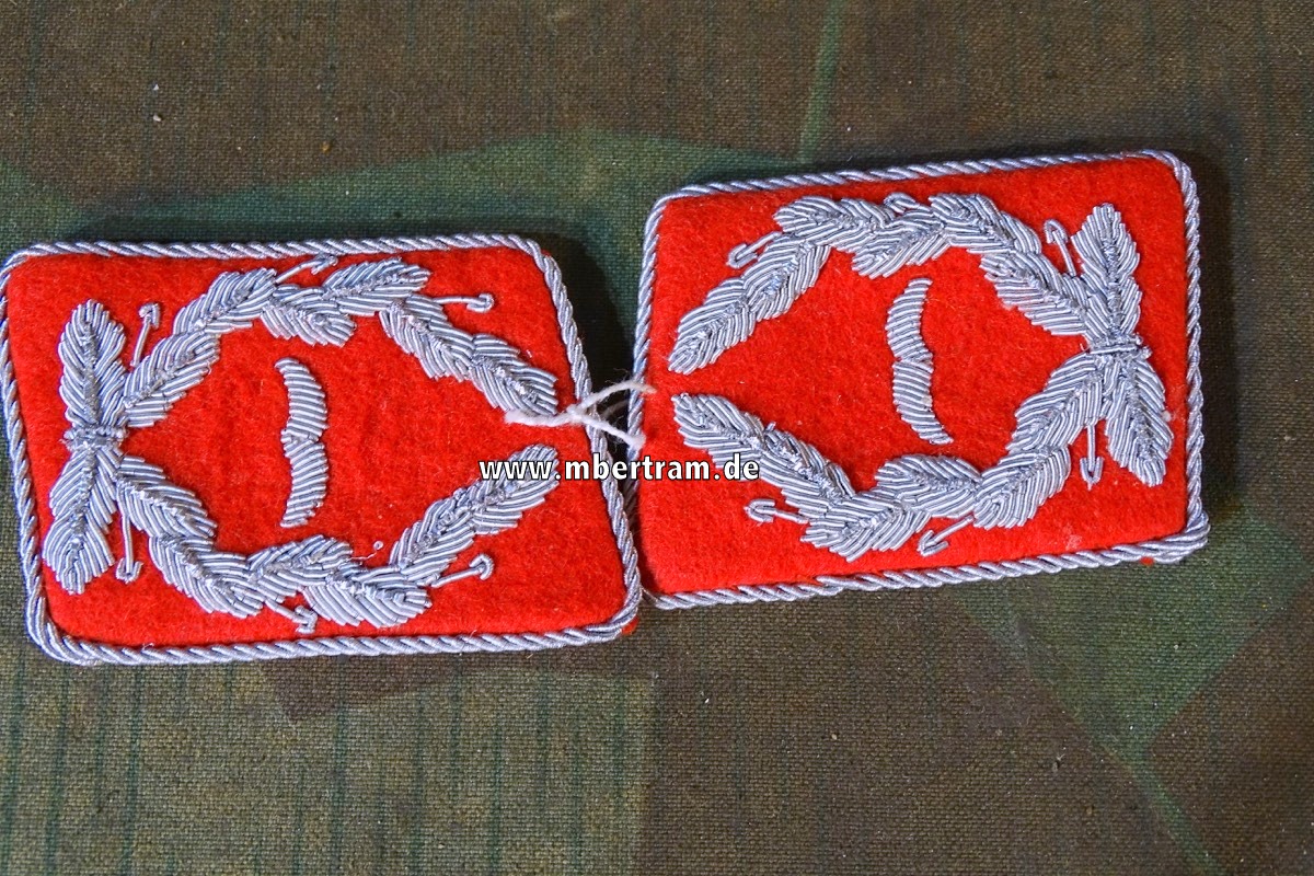 Replik Kragenspiegel Luftwaffe Flak Major