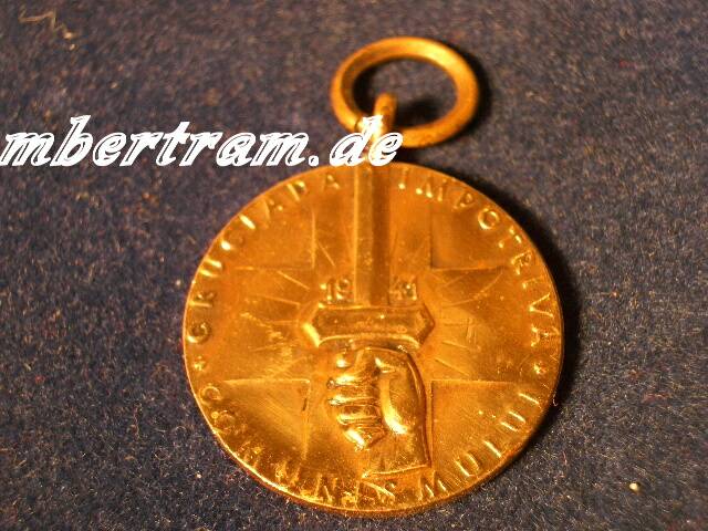 Medaille Kreuzzug gegen den Kommunismus 1941