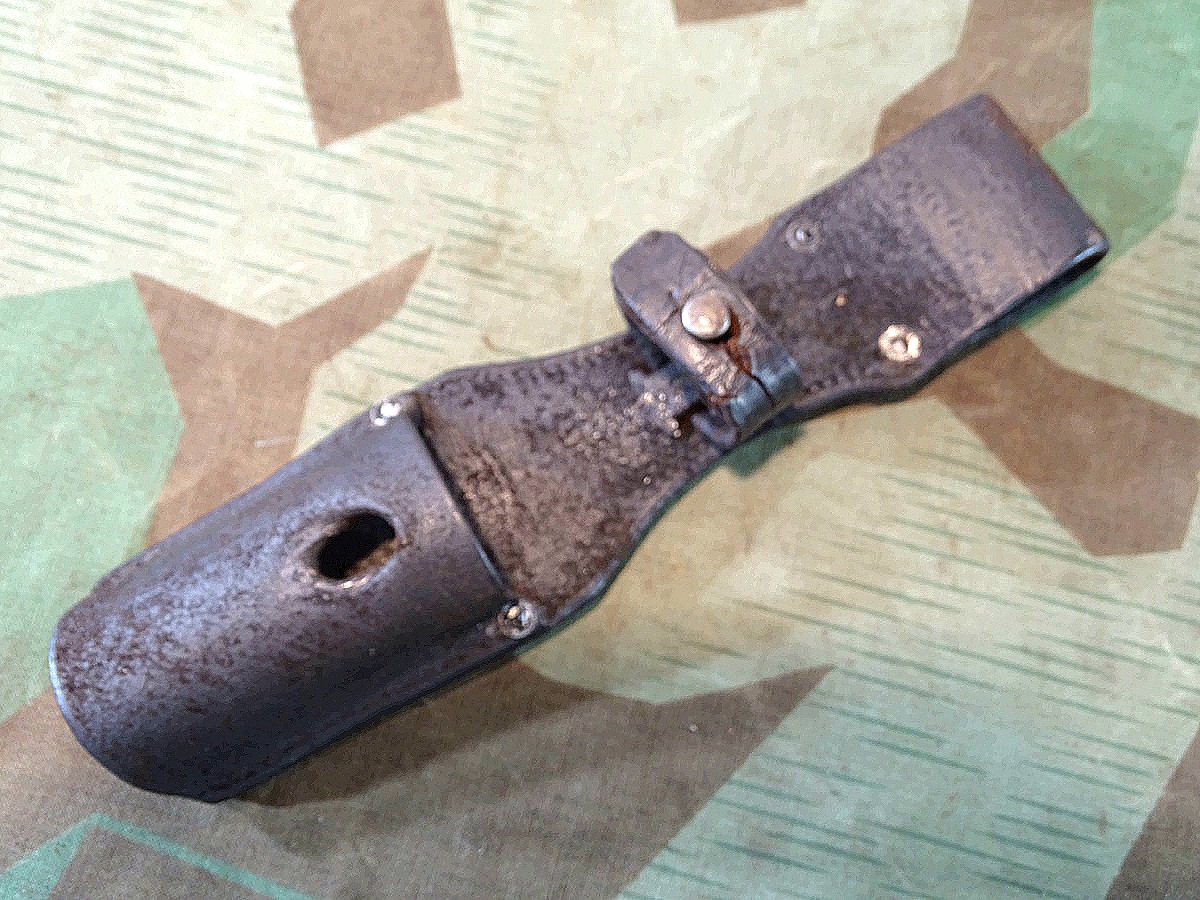 Koppelschuh zum Seitengewehr M 1884/98, Kavallerie/ Panzer/ Fahrzeugbesatzungen 