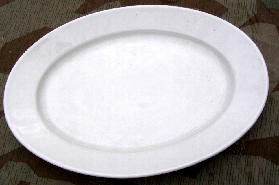 Luftwaffen Porzellan Fleischplatte, Adler, 1940, KPM Porzellan