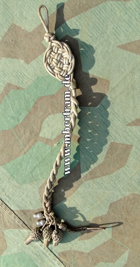Weimarer Republik Schützenschnur der Infanterie, 5 Eichen
