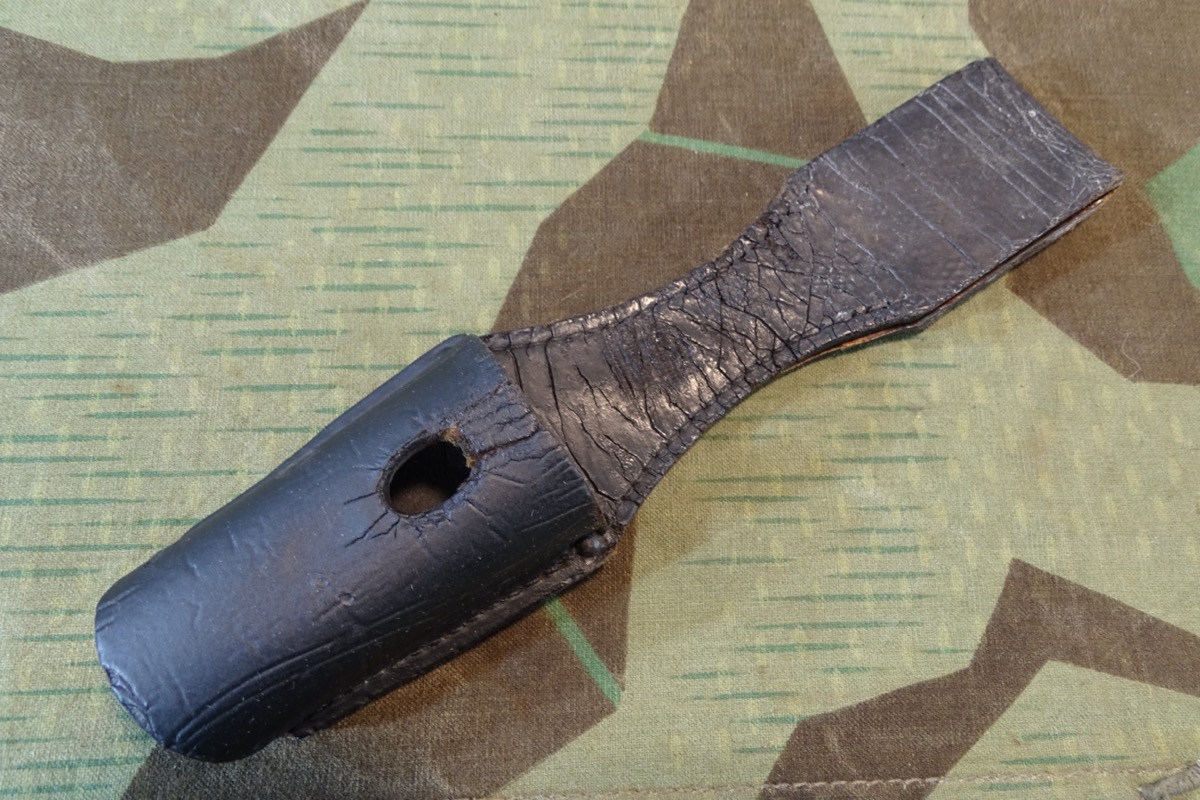 Lackleder Koppelschuh für Ausgeh Bajonett / Extra Seitengewehr KS 98 