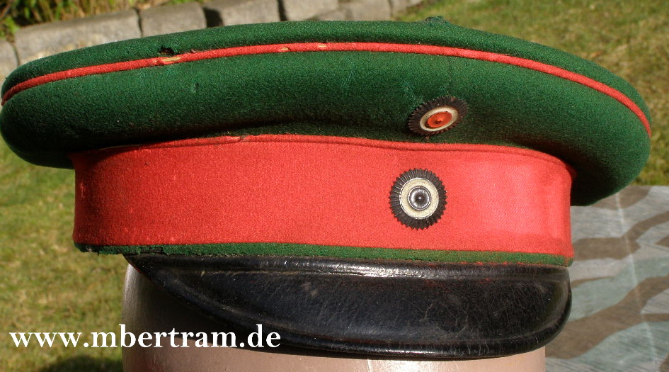 Schirmmütze Lauenburgisches Jäger-Bataillon Nr. 9