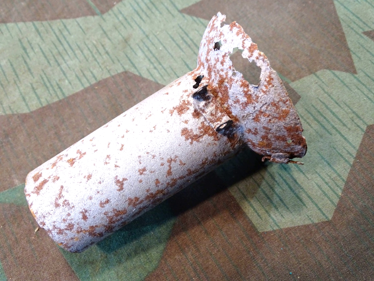 Leitwerk Oberteil für Deko Kpf zur Wehrmachts  Panzerfaust 60 oder Pzf. 100