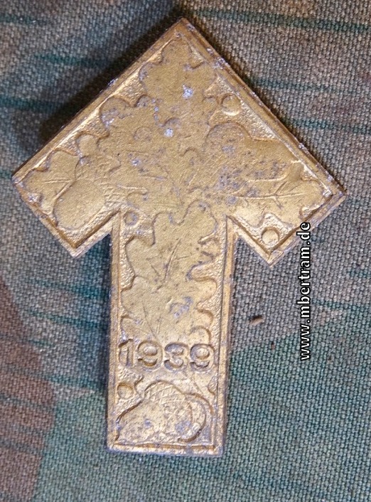 Abzeichen zum Bannsportfest Stuttgart 19.06.1939, Hst: " Schwerdt Stuttgart"