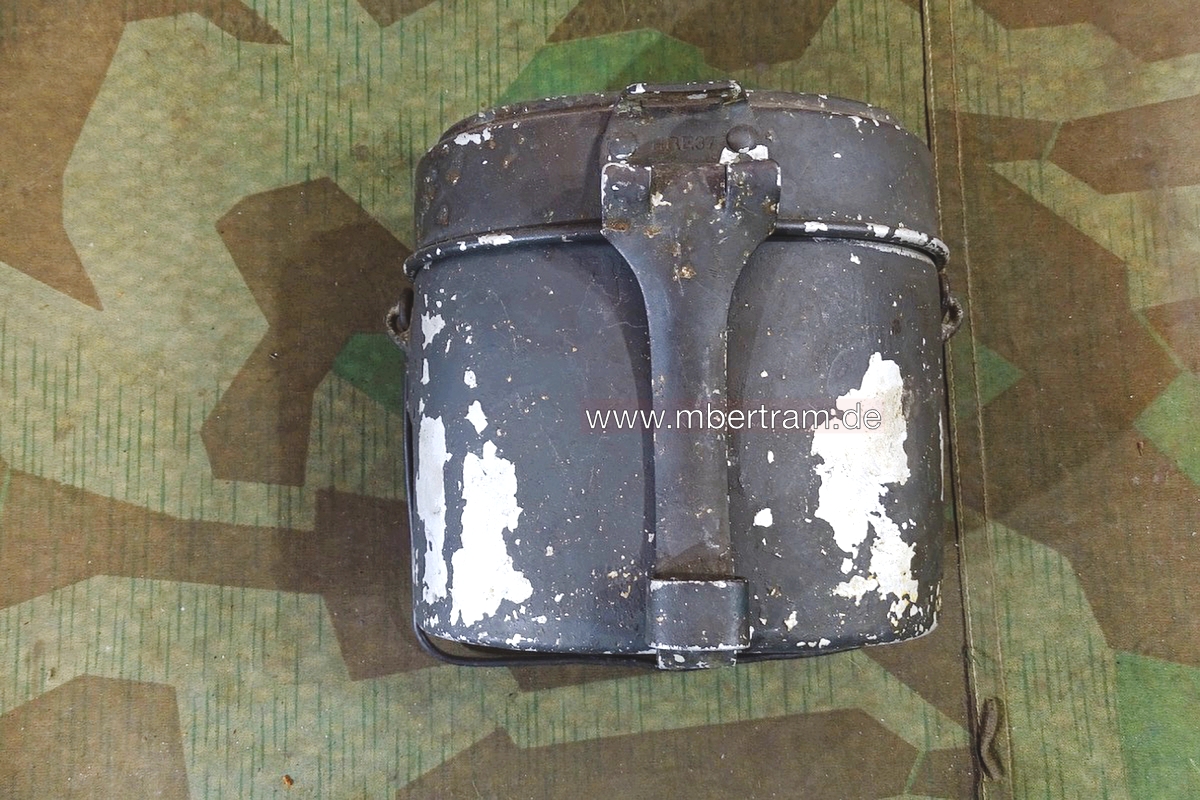 Kochgeschirr Wehrmacht HRE 37, FSS 38 noch ca. 80 % Originallack