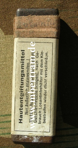 Wehrmacht Gas-Hautentgiftungsmittel Losantin, Hst.: 1944