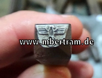 11 NS Stempel, stark gebrauchter Zustand