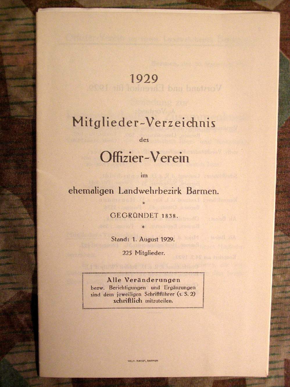 4574-17 Regimentsgeschichte: 1.Grossherz.Hess.F.Art.Rgt.25, 1935