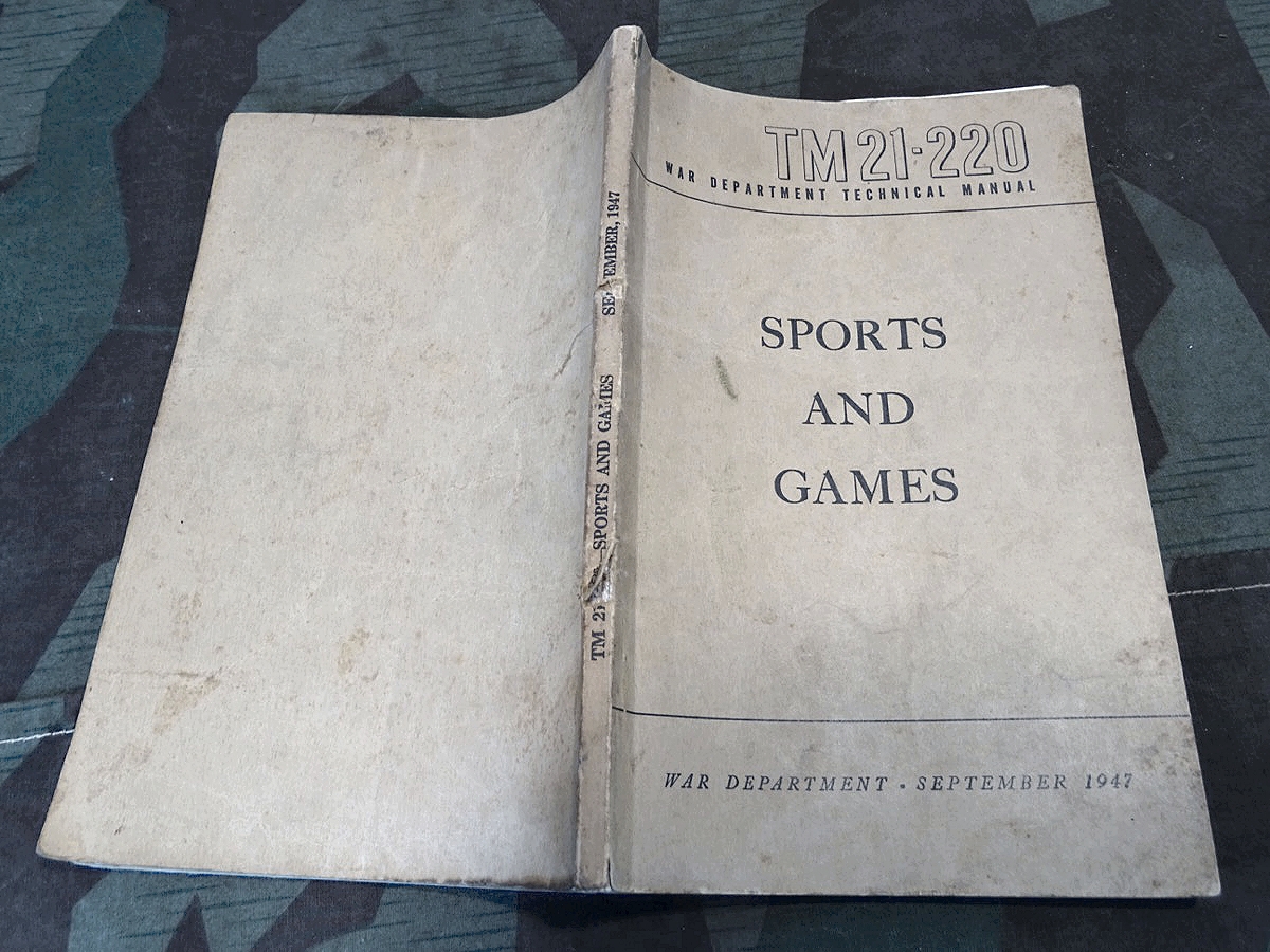 Department of the Army Field Manual FM 21-220, Sports and Games 1947