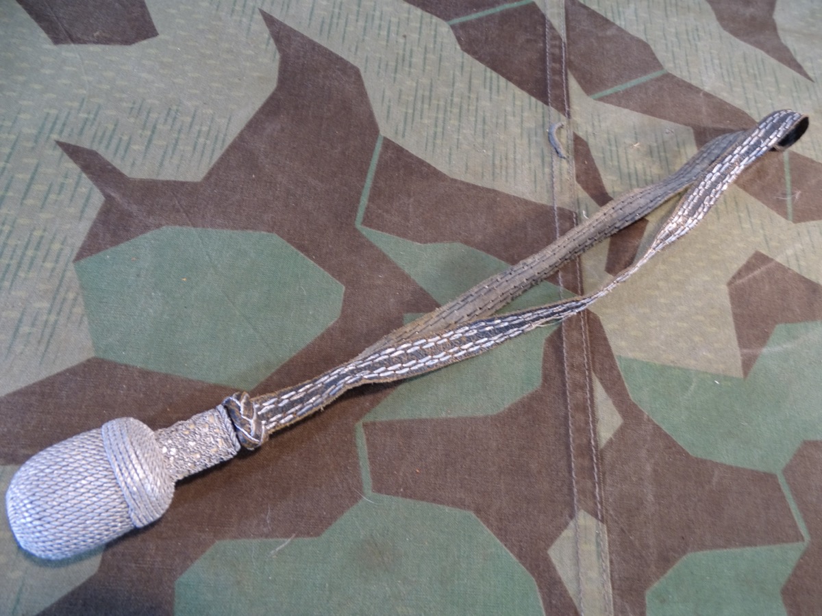 Portepee für Säbel, für Offiziere der Wehrmacht