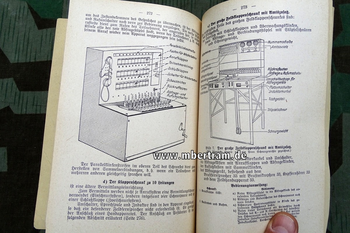 15816-11 Dienstanweisung: Reibert, für den Nachrichtensoldaten , Ausgabe 1941