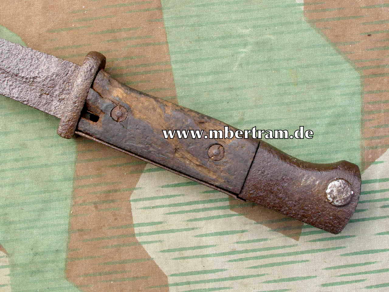SEITENGEWEHR 84/98, wahrsch. Bodenfund, ohne Scheide