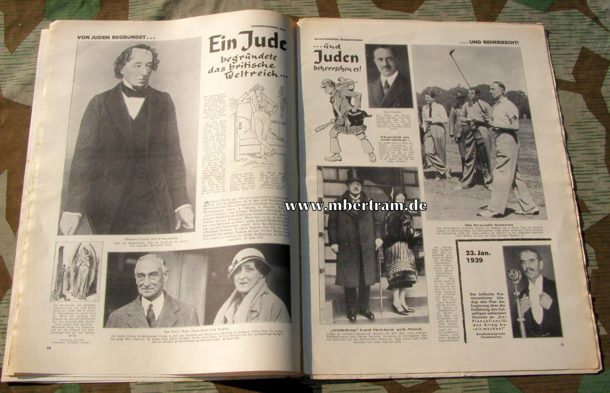 Illustrierter Beobachter, Sonderzeitung " Englands Schuld"