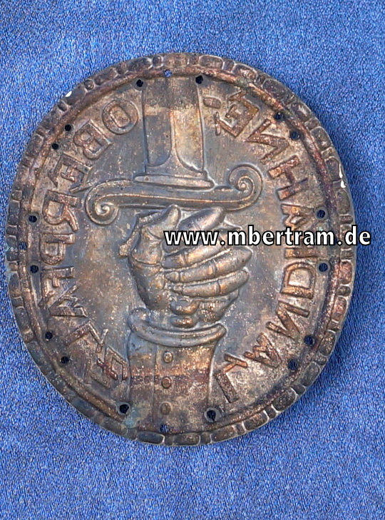 Ein Ärmelabzeichen des Freikorps "Landfahne Oberpfalz"