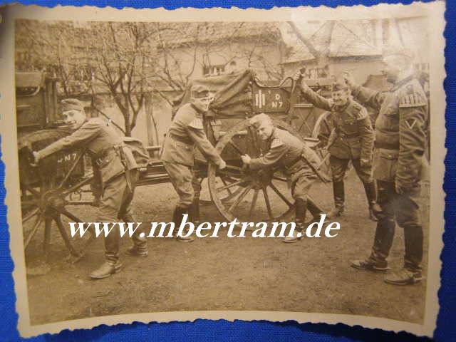 Detailfoto von Wehrmachtskutschen