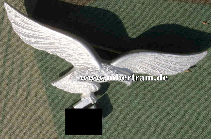 Brustadler Luftwaffe, Offizier, Aluminium, "Assmann",DRGM.