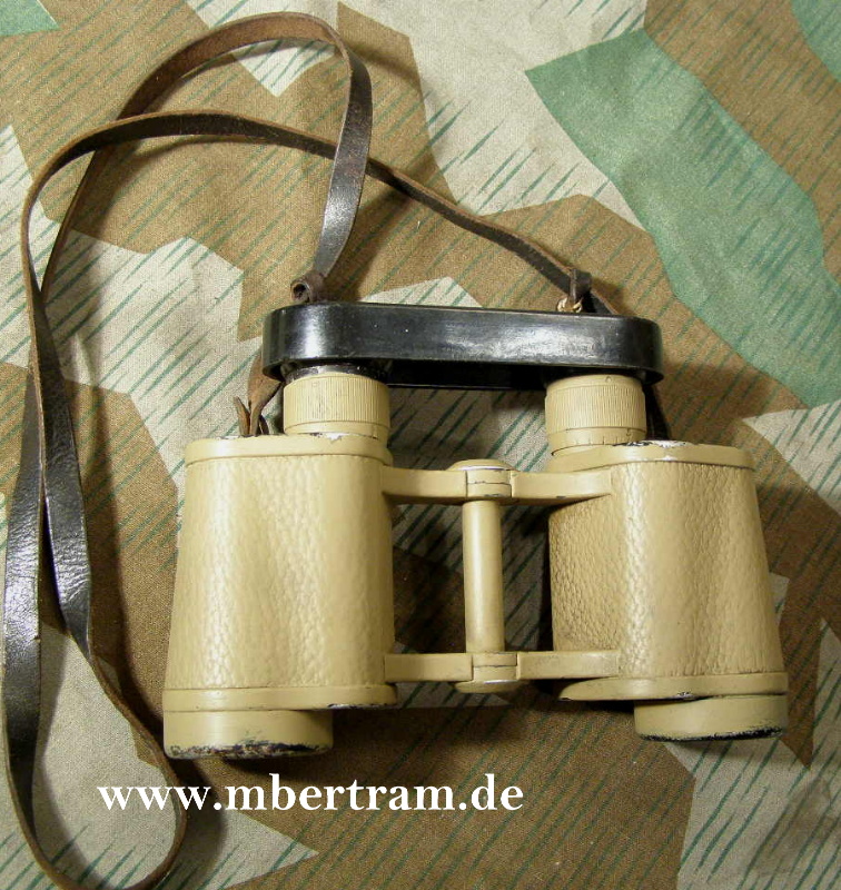 Wehrmachts Dienstglas, Lehmgelb, 6x30, Carl Zeiss Jena