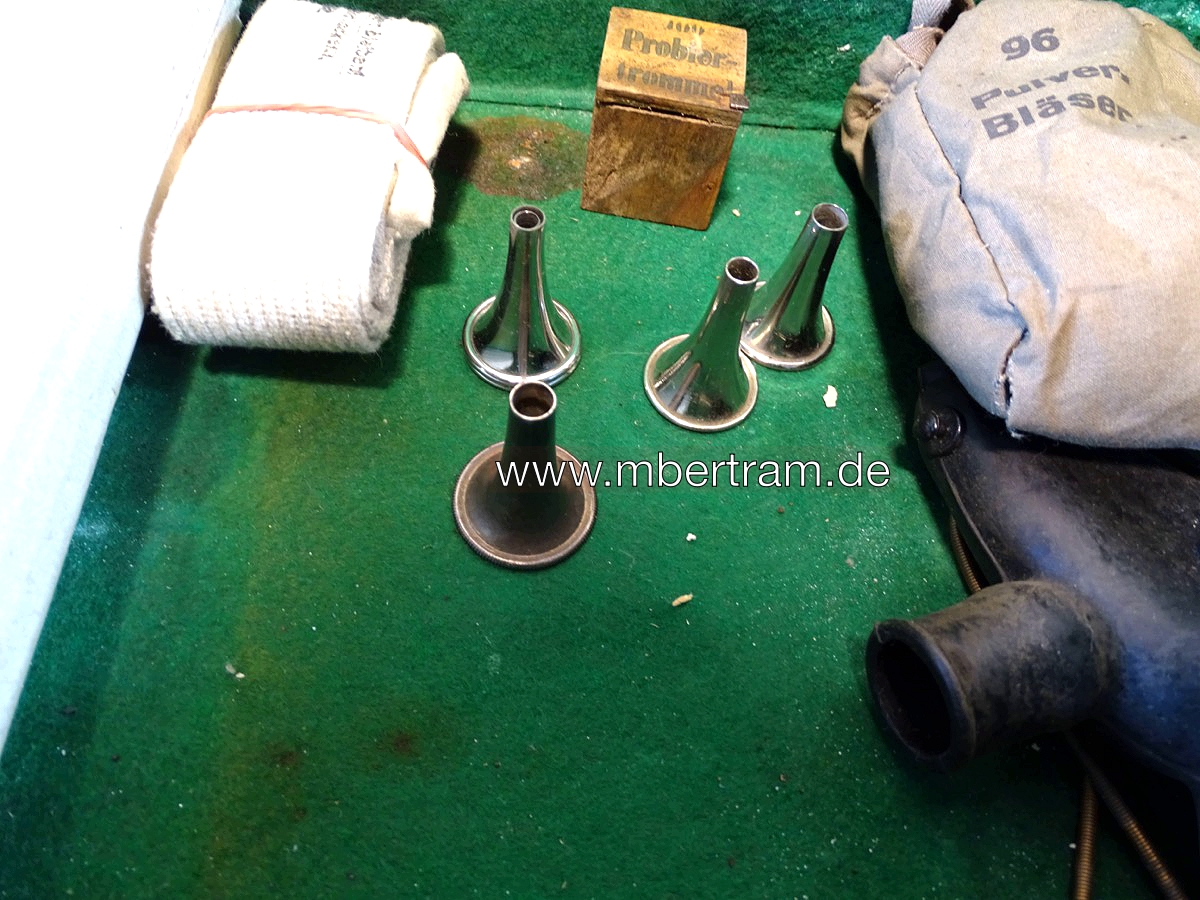 20685-10 Wehrmacht Luftwaffe OP Kiste " Sammelbesteck" LW- Fallsch. Laz. 21 1944",
