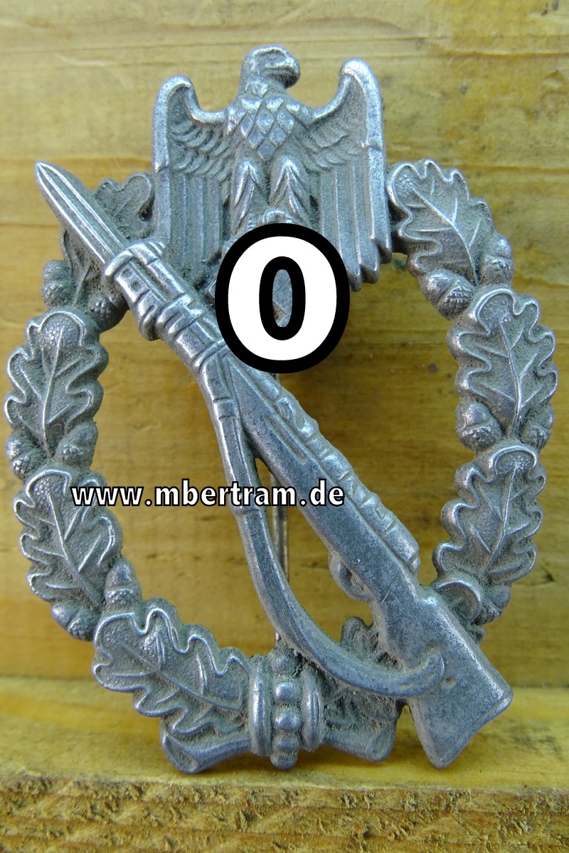Infanteriesturmabzeichen - Feinzink, ohne Markierung