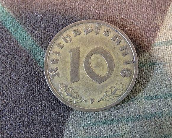 1 Geldmünze 10 Reichspfennig 1938