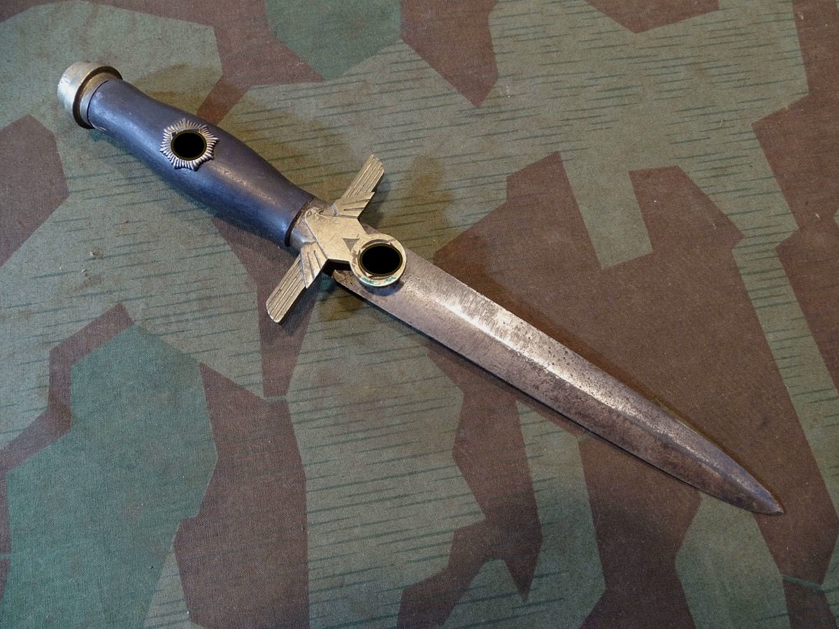 Reichsluftschutzbund Unterführer Dolch , 2. Modell, zusammengestelltes Stück.  Reichsluftschutzbund Unterführer Dolch , 2. Modell, zusammengestelltes Stück.