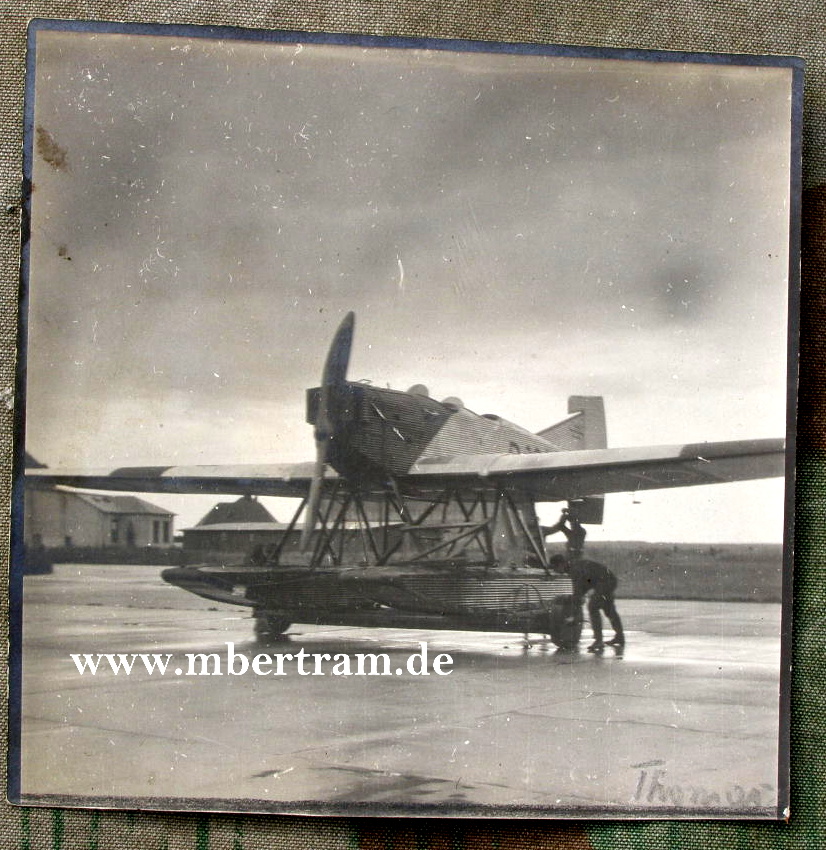 Fotos deutsches Wasserflugzeug. Um 1940