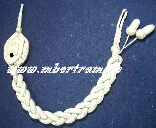 WH Schützenschnur alter Art 3. Stufe mit 2 Eicheln