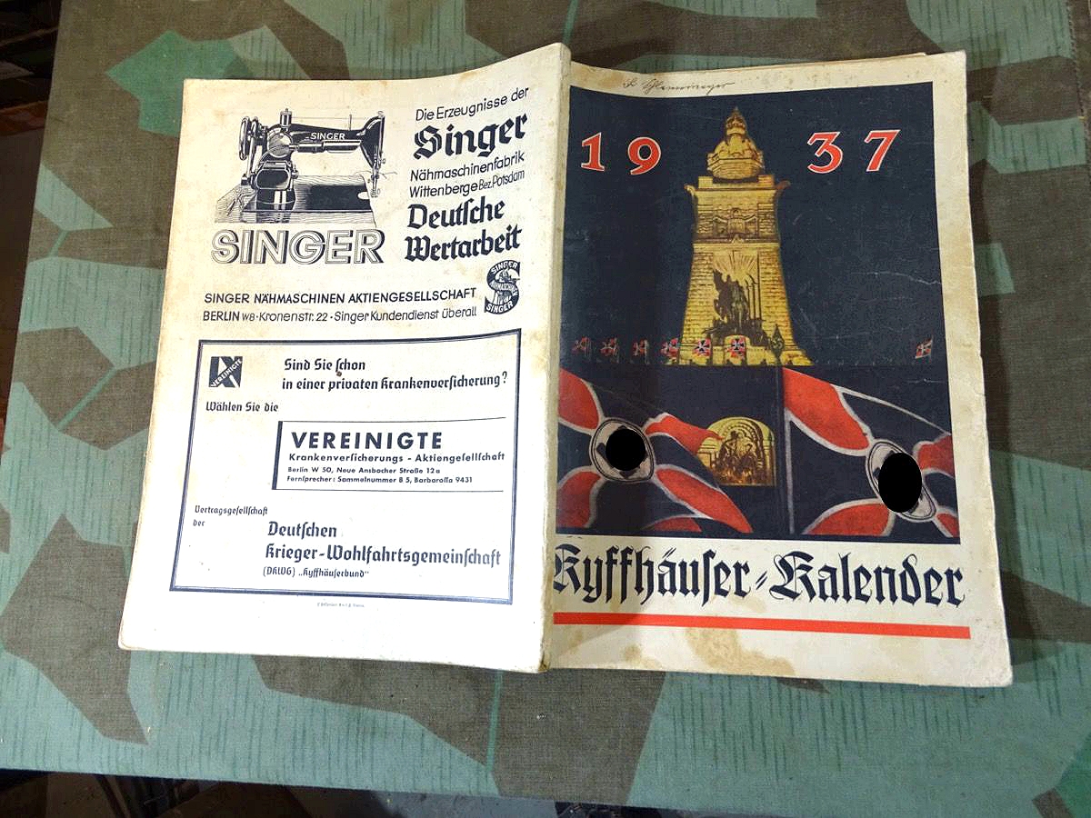 Kyfhäuser Kalender 1937
