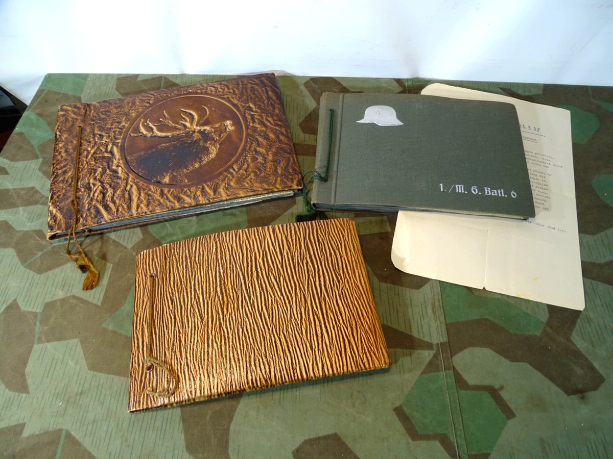 3 Dienstzeit Fotoalben mit ca, 281 Fotos, 1.MG Btl. 6 Coburg, Einmarsch Österreich, Sudetenland