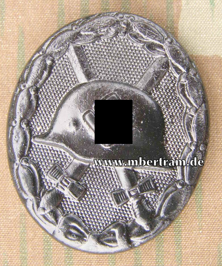 Verwundetenabzeichen 1939 in schwarz, Hst.: 65, Eisen