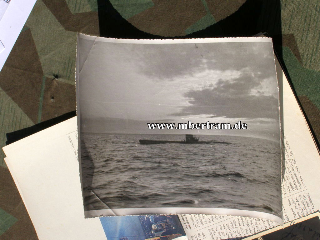 13620-105 Dienstzeit Fotoalbum U 552, Kommandant Erich Topp SELTEN !
