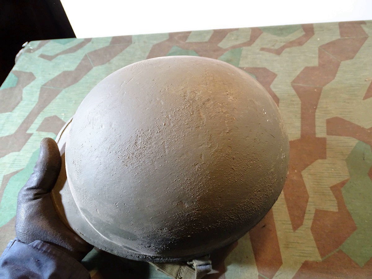 21018-16 US Stahlhelm Modell 2. Weltkrieg Modell 1944. Guter Zustand, MEDIUM
