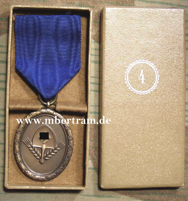 RAD Dienstauszeichnung für Männer 4. Stufe, Bronze, Etui