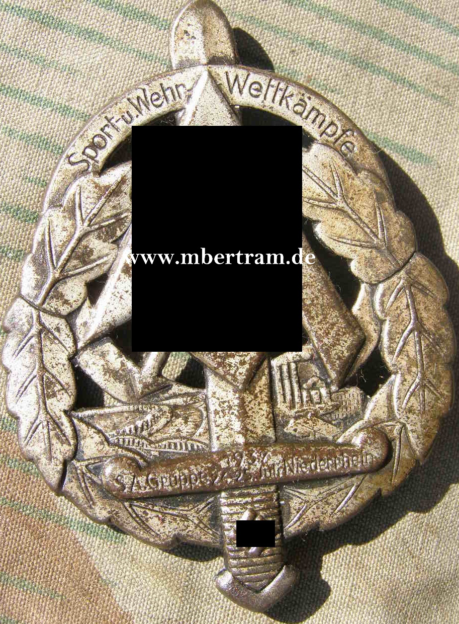 Sport und Wehr Wettkämpfe der SA Gruppe Niederrhein 1937
