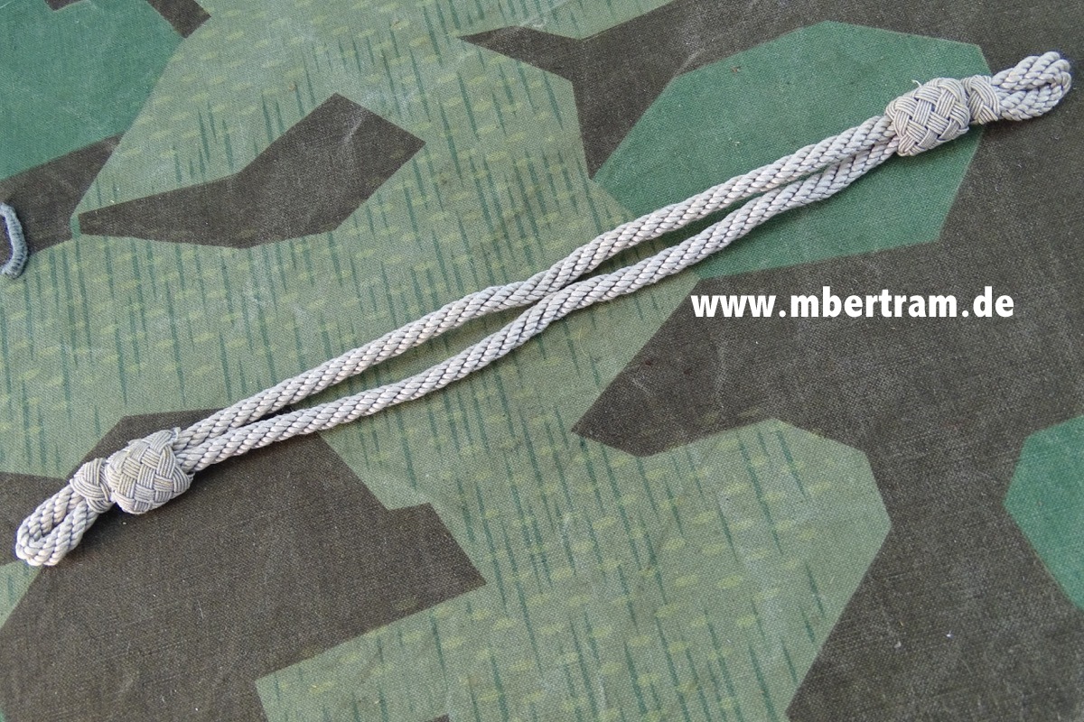 Kriegsmarine Cellon Mützenkordel Marine Artillerie und Marine Beamter. 33cm