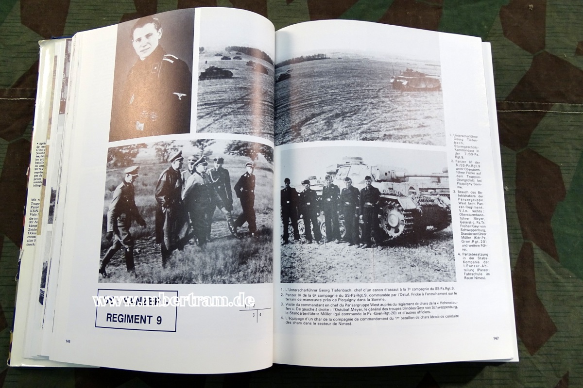 Fürbringer, Herbert: 9. SS-Panzer-Division Hohenstaufen. 1944. 1984., 4°, 558 S.