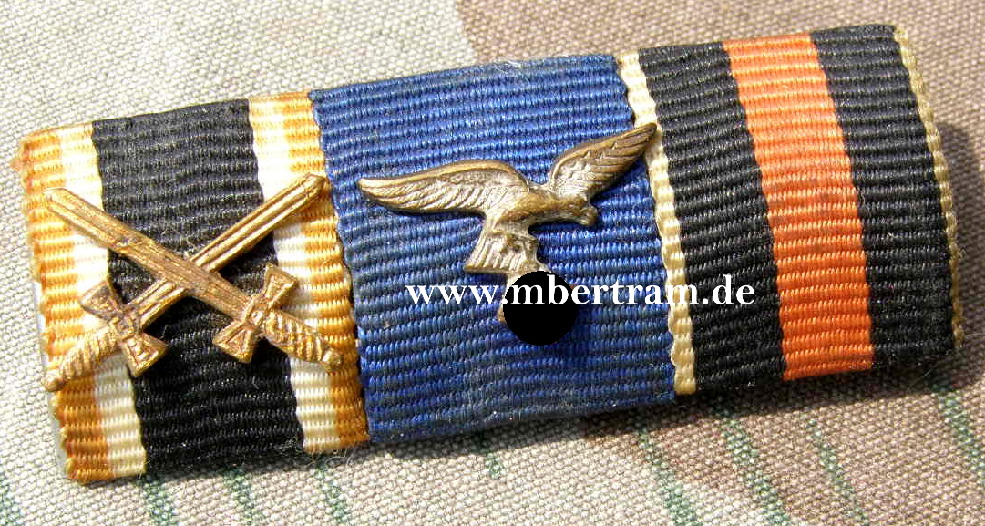 3er Bandspange Luftwaffensoldat: KvK, WH DA, Okt. 38