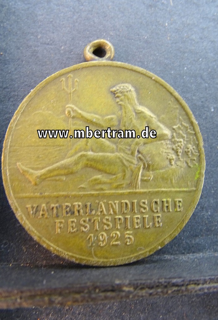 Medaille " Vaterländische Festspiele 1925", Jahrtausendfeier der Rheinlande