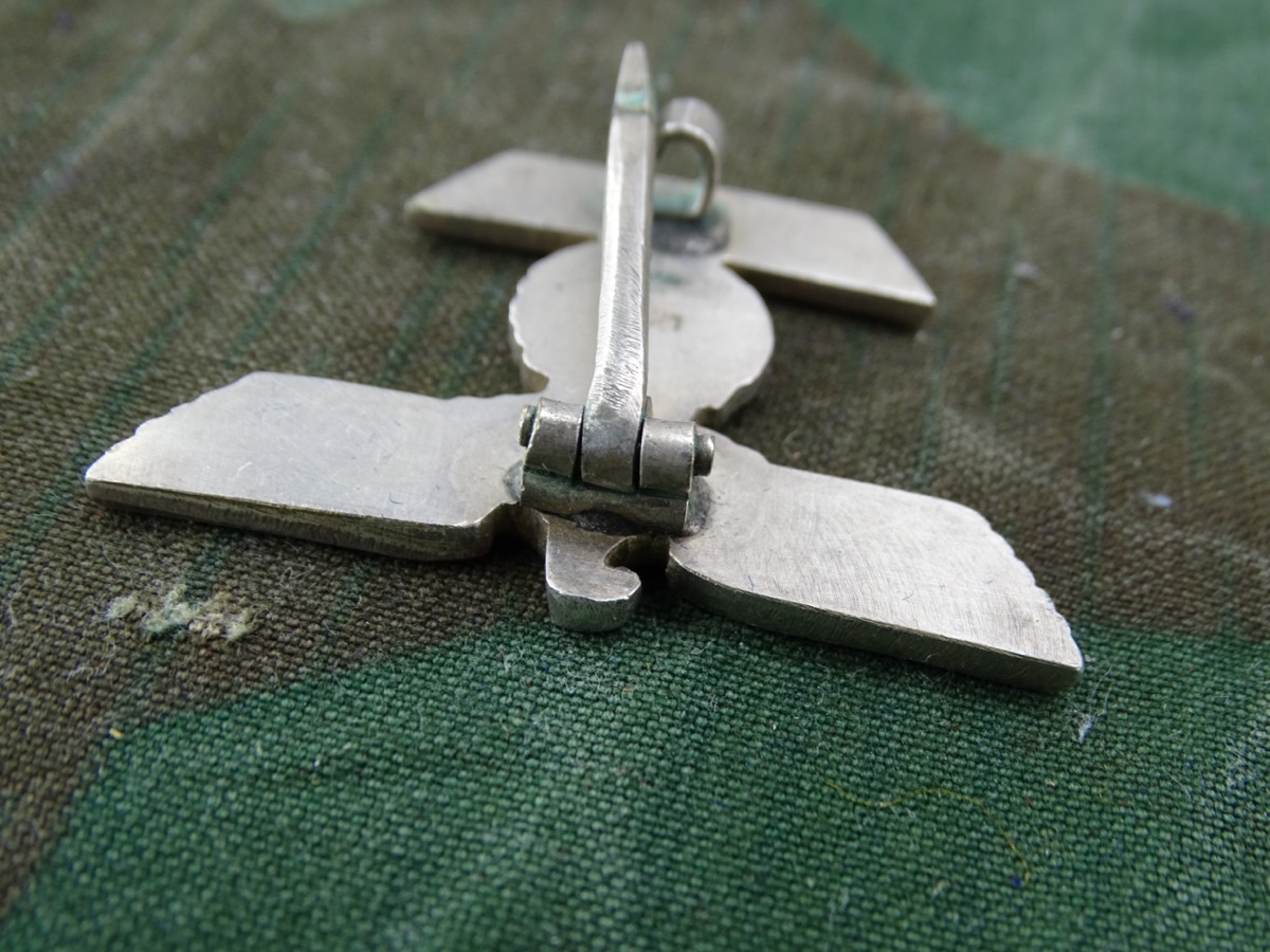 Wiederholungsspange 1939 zum Eisernen Kreuz 1. Klasse 1914, Buntmetall, L / 13, 2. Modell