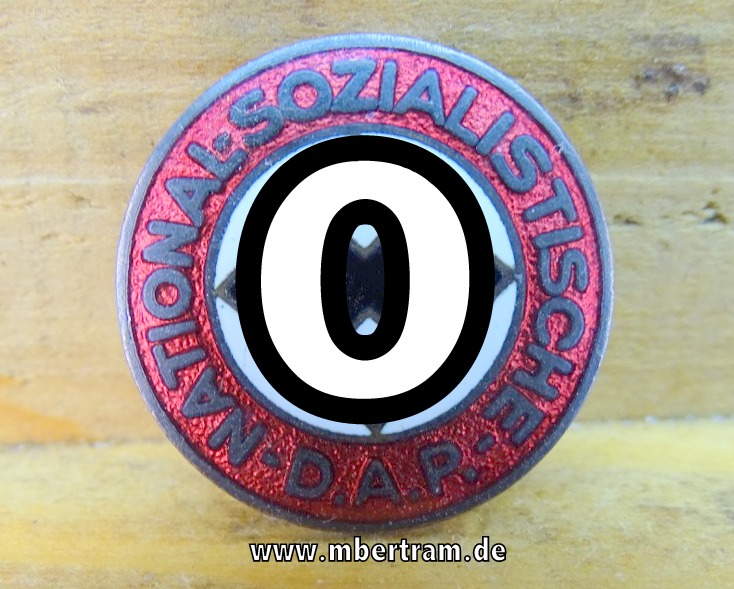 Nationalsozialistische Deutsche Arbeiterpartei Mitgliedsabzeichen  ( 1920-1933 )