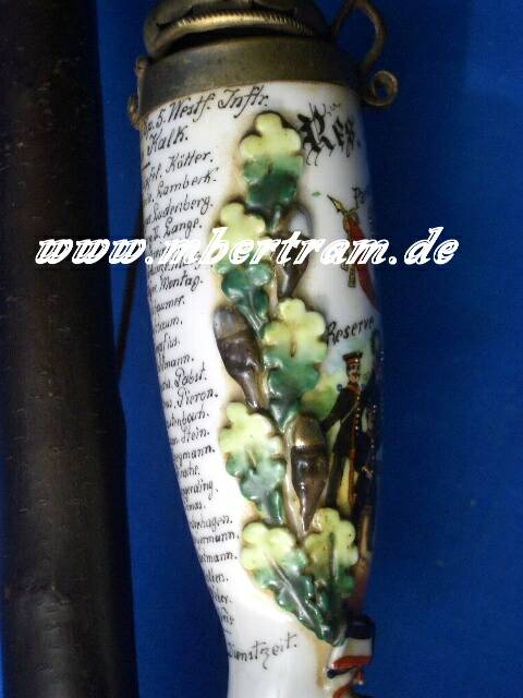 Reservistenpfeife 5.Cp.1.Westf. Inf.Rgt.No.53,Köln Kalk