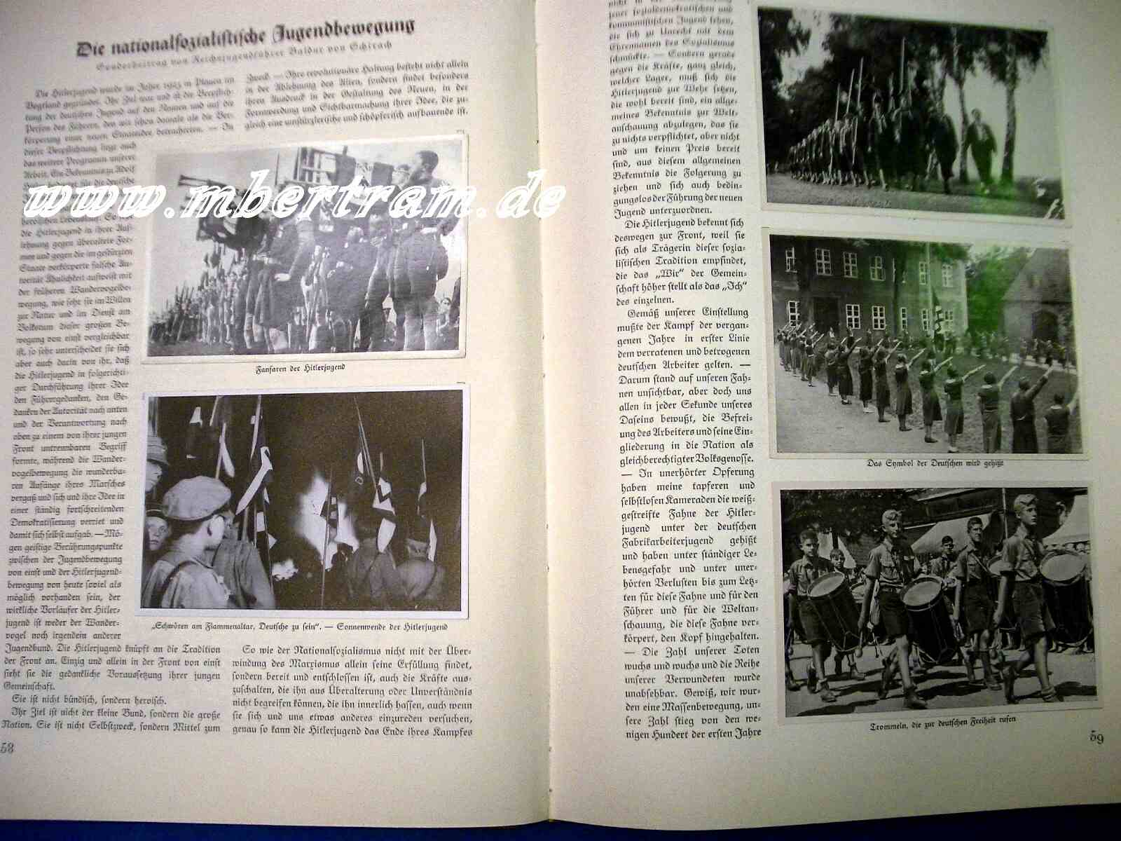 "Deutschland Erwacht". Schutzeinband vorhanden 1933